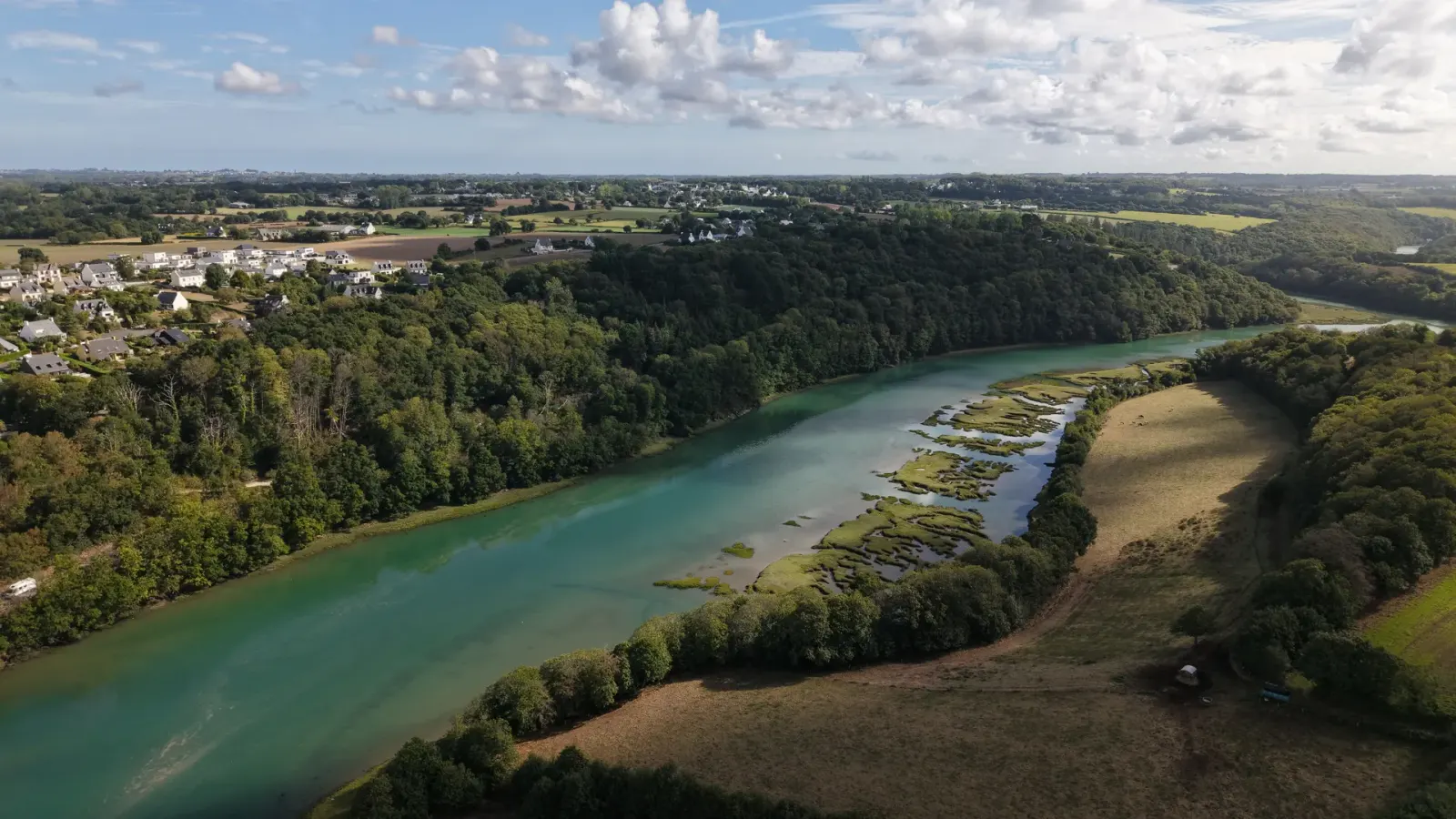 La rivière du Dourduff à marée montante — Plouezoc’h